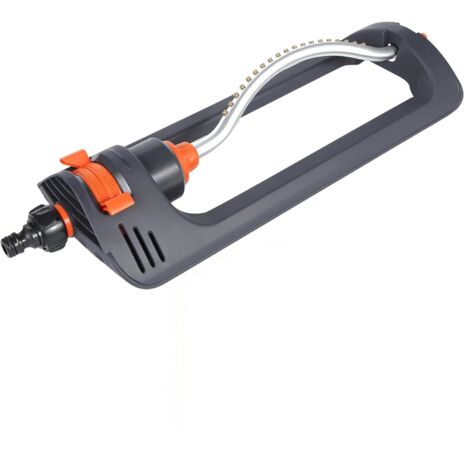 Asperseur Arrosage, Arroseur Oscillant pour l'Irrigation Jusqu'à 250 m², Arroseurs pour Jardin 19 Trous, Largeur et Direction d'Irrigation Réglables (1/5)