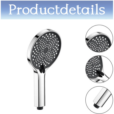 Pommeau Douche anti Calcaire Pommeau de Douche Stop Avec Tuyau 1,5m