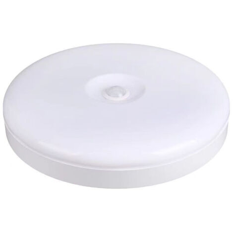 Plafonnier LED avec detecteur de mouvement 12W Plafond LED Rond Ultra-mince Lampe Imperméable IP54 Luminaire -Ø22cm 220V (1/5)