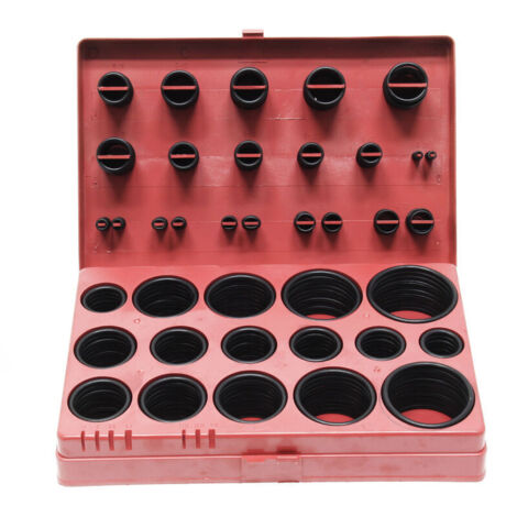 ARLI O-Ring Sortiment 419-teilig, 3-50 Mm, Metrisch – öl-, Säure- & Kraftstoffbeständig Für KFZ, Industrie & Heimwerker