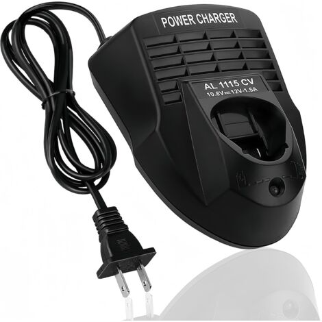 12 V Li-ion oplader voor Bosch 10,8 V-12 V AL1115CV, batterijlader accu's snellader compatibel met Bosch BAT411 BAT412 BAT413, plug-and-play