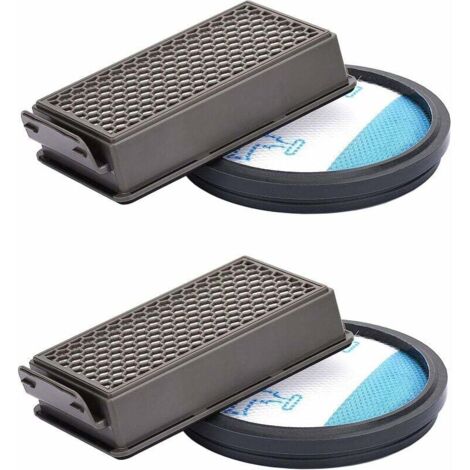 2-teiliges Filterset für Rowenta/Moulinex/Tefal Compact Power Cyclonic Staubsauger, Filtersystem-Ersatzzubehör ZR005901 (1/5)