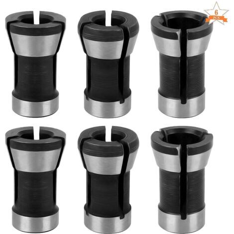 Fräser-Set Mit Schaft, Bohrfutterhalter & 6 Einsätzen – Edelstahl CNC-Fräser Für Metall – Präzise & Langlebig