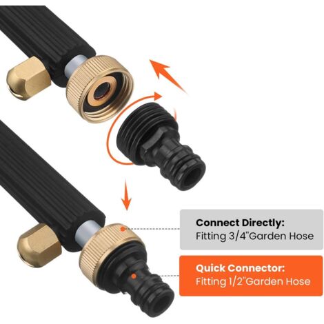 Hochdruckreiniger-Schlauchadapter Set – TwistConnector Für Autowäsche & Terrassenreinigung, Wasserdicht Und Langlebig