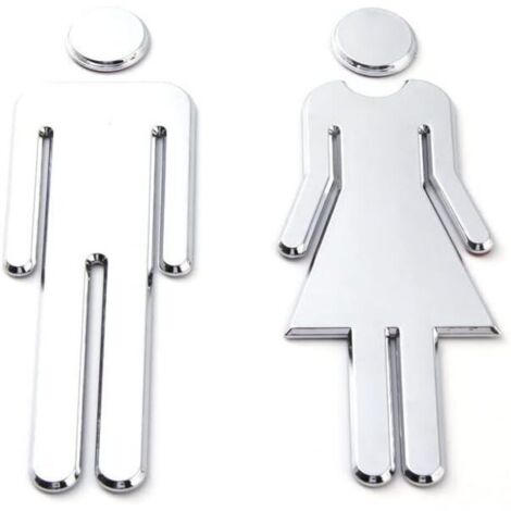 CombiCraft Aluminium Türschild 'Mädchen' 75mm für Mädchen- und Damentoiletten mit doppelseitigem Klebeband CombiCraft Aluminium Türschild 'Mädchen' 75mm für Mädchen- und Damentoiletten mit doppelseitigem Klebeband