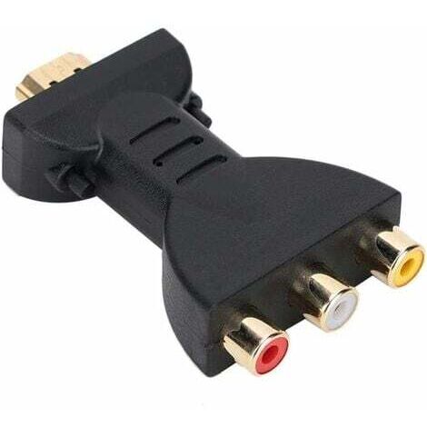 Audio-HDMI-zu-RGB-Videokonverter für RCA-Komponentenkonverter 1080P Audio- und Video-Sync-Adapter (1/5)