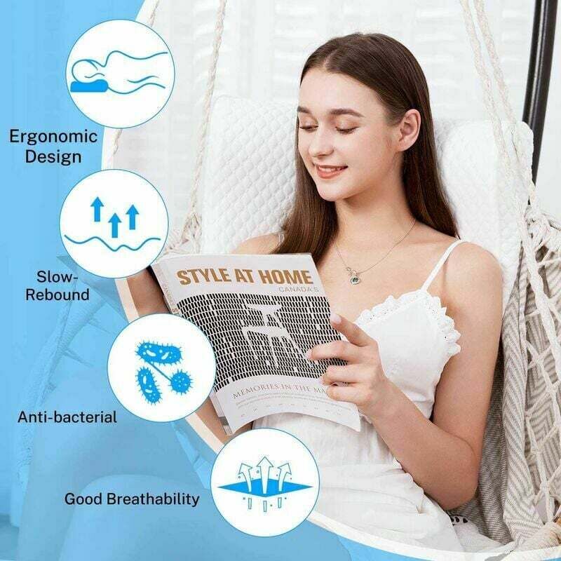 Dreamhigh® Cuscino Cervicale per Dormire, 2 in 1 Cuscino Memory Foam