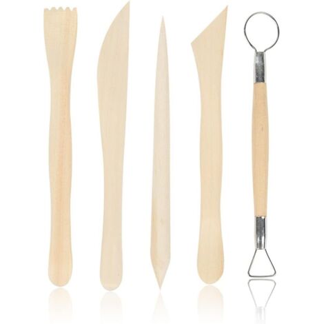 Kit 10 Pezzi Attrezzi Per Modellare Fondente E Argilla - Strumenti