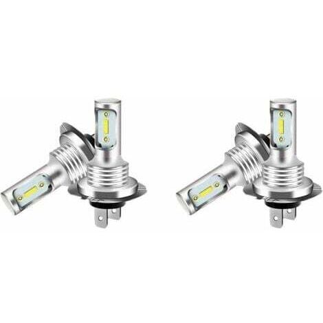 Kit 4 lampadine anabbaglianti H7 LED 6000K Super White 110W 8000LM per fendinebbia - INHHUB (1/4)