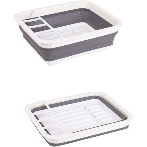 Scolapiatti Pieghevole THANSTAR - Organizzatore Salvaspazio Per Cucina
