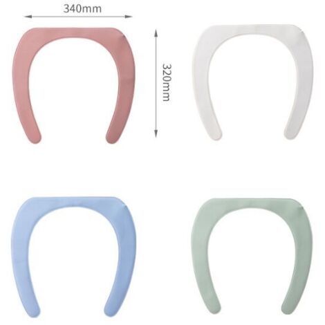 Copriwater in memory foam, lavabile e riscaldabile (bianco