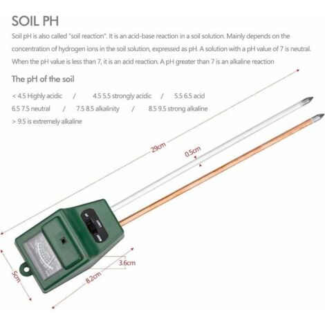 Kit 4 In 1 Per Test Del Suolo – Misura PH, Azoto, Fosforo E Potassio Con Precisione, Tester Portatile Per Giardino E Fattoria, Con Reattivi E Colorimetro