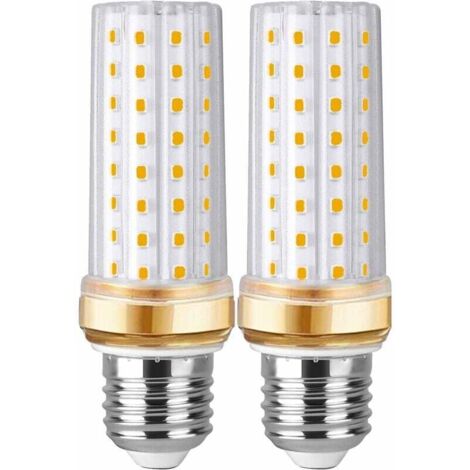 Lampadina LED E27 bianco caldo equivalente a lampadina alogena da 20 W 3000 K 1000 lm angolo di 360 gradi non dimmerabile attacco E27 senza sfarfallio confezione da 2