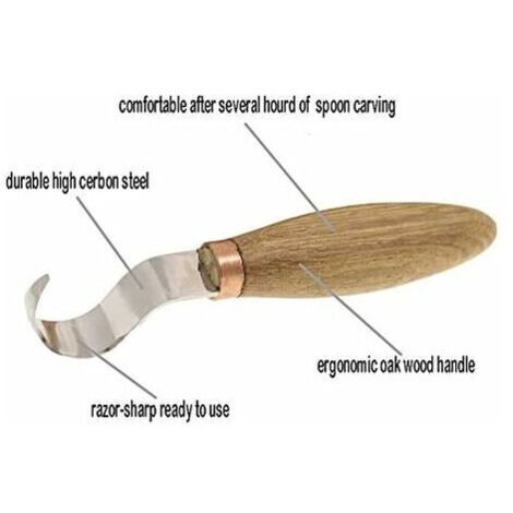 Kit di strumenti per intaglio del legno Coltello 2 pezzi Utensili