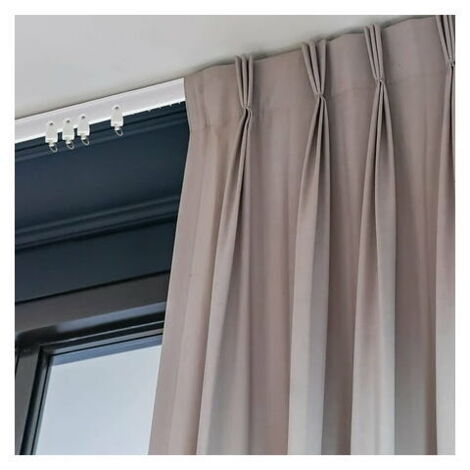 Binario per tenda da soffitto, flessibile, pieghevole, 3 etri, binario