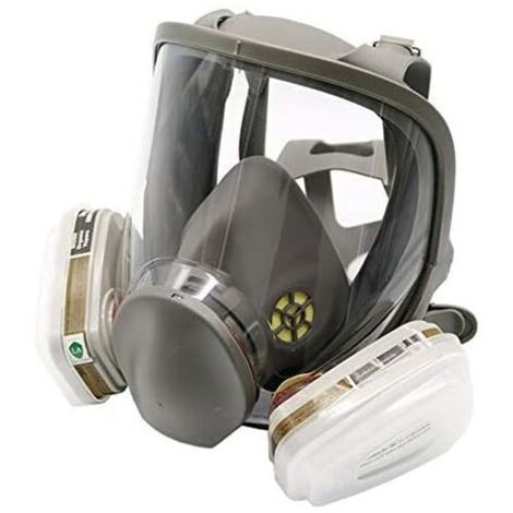 6800 maschera antigas vernice spray pesticida chimico antipolvere decorazione in silicone (1/5)