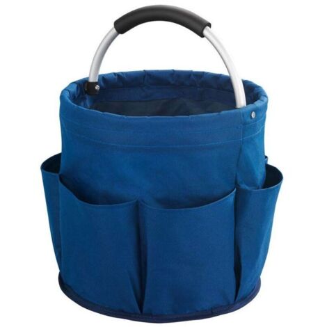 Borsa per Kit Pulizia Auto, Multi Tasca, Cestini Porta Attrezzi, Cestino Porta Attrezzi, Cesto Porta Prodotti Pulizia, con Cinghie Regolabili, Borsa per la Pulizia Universale