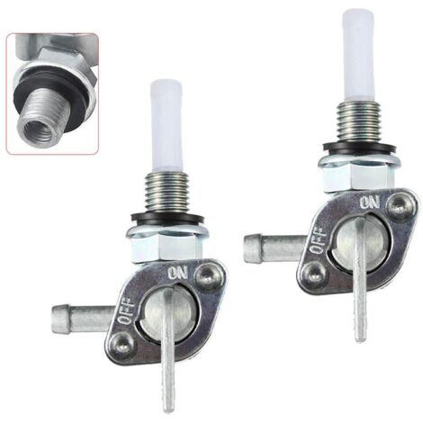2 pezzi M10 x 1,25 Rubinetto serbatoio carburante generatore a benzina, valvola di commutazione carburante serbatoio carburante pompa carburante 950