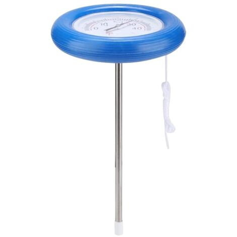 Termometro Digitale Wireless Per Piscina E Laghetto – Display LCD 2,5”, Sensore Impermeabile IPX8, Portata 60m, Preciso ±1°C, Batterie Non Incluse