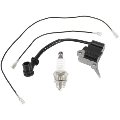Bobina D'accensione Per Motosega E Decespugliatore 23CC – Modulo Aftermarket Nero Con Staffa 32mm - Foto 2