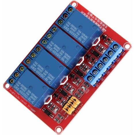 Modulo Relè 8 Canali 5V Con Optoaccoppiatore - Scheda Scudo Per Arduino ARM PIC AVR