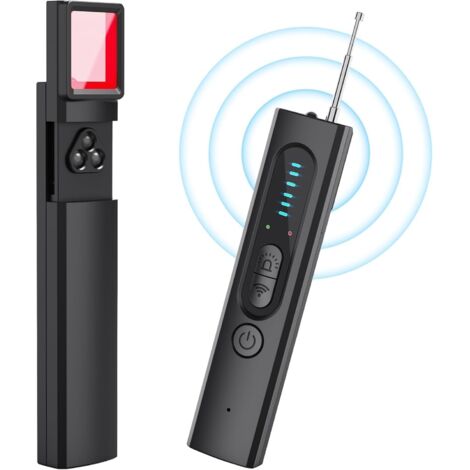 Rilevatore di telecamere spia, scanner anti-spia GPS, rilevatore di microspie, ascolto remoto per ufficio, hotel, casa