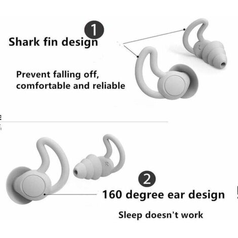 Tappi auricolari riutilizzabili in silicone ad alta fedeltà per dormire Tappi auricolari riutilizzabili in silicone ad alta fedeltà per dormire