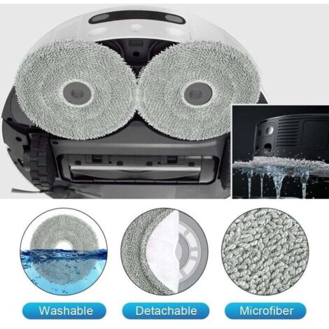 Kit Di Ricambio Filtri E Spazzole Laterali Per Robot Aspirapolvere Lefant U180, M210 Pro, M201, L3