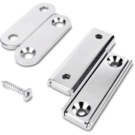 10 x Parallelepipedi magnetici neodimio | 10 x 5 x 8 mm | Nichelato (NiCuNi) | Forza di attrazione circa: ~ 2.6 kg | 10 pz. Parallelepipedo magnetico