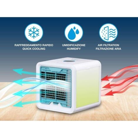 MINI AIR PURIFICATORE D'ARIA PER AUTO PORTATILE IONIZZATORE DISTRUGGI BATTERI