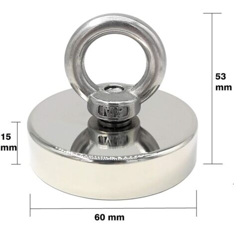Magnete al neodimio con base in acciaio – Armeria Piccolo dal 1976