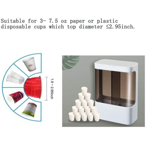 Chianese Bicchieri Di Plastica 200cc, 50 Pezzi, Monouso, Riciclabili, Resistenti Fino A 90°C, Per Feste E Matrimoni, Nero