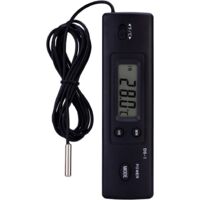 Termometro con sonda sensore di temperatura digitale LCD elettronico con ampio display LCD cablato per frigorifero