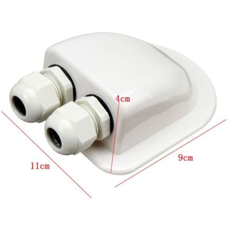 15 Pasacables M16 IP68 – Juntas Estancas Ajustables Para Cable, Exterior Y Jardín