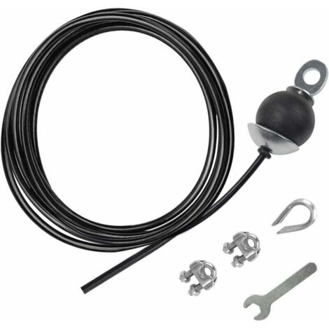 Accesorio de levantamiento de pesas, cable de gimnasio, cable de acero para fitness, polea para gimnasio en casa, máquina de cable para culturismo - INHHUB