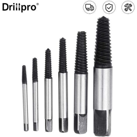Extractor de tornillos dañados (6 unidades) (1/4)
