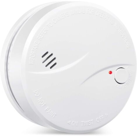 Detector de humo inalámbrico con batería de litio de 10 años, detector de humo fotoeléctrico EN14604, detector de incendios con certificación CE - 625PHS (1)