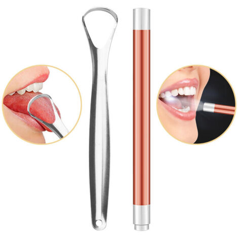 Juego De 6 Herramientas De Limpieza Dental Para Perros - Sondas Y Escaladores De Acero Inoxidable - Nuevo