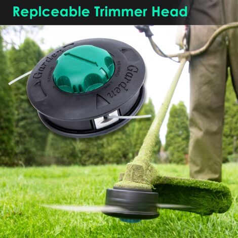 YOUSHARES Cabezal De Corte Load E Go Para Desbrozadora – Diámetro 130 Mm, Rosca M10x1.25, Compatible Con Oleo Mac, Efco Y Otras Marcas