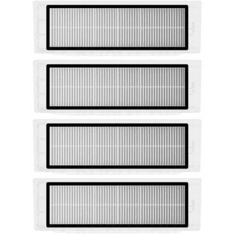 Filtros HEPA INHHUB de 4 piezas para aspiradoras Xiaomi Roborock S6, S5 MAX, S60, S65, S5, S50, S55, E25 y E35 - INHHUB (1/5)