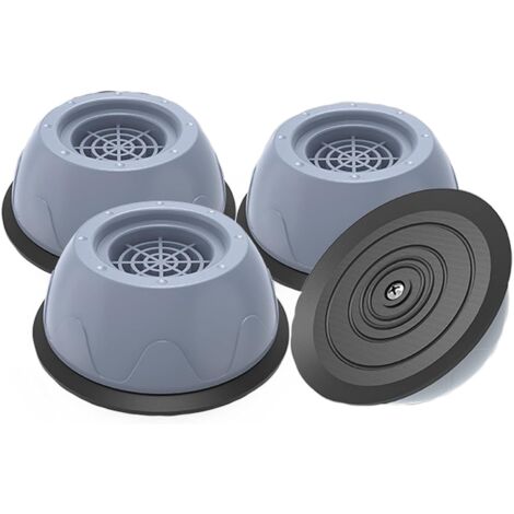 Almohadillas antivibración, 4 unidades, almohadillas de goma antideslizantes para lavadora, refrigerador y accesorios para electrodomésticos grandes. (1/5)