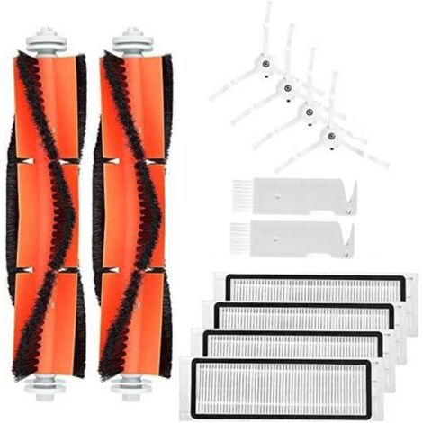 12 accesorios de repuesto para aspiradora robot Xiaomi Roborock S50 S51 S55 S6, repuestos, cepillos y filtros. (1/5)