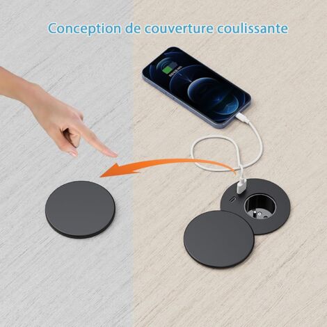 Enchufe Empotrable Mesa Regleta Empotrada Para Encimera Con Tapa enchufe-empotrable-mesa-regleta-empotrada-para-encimera-con-tapa