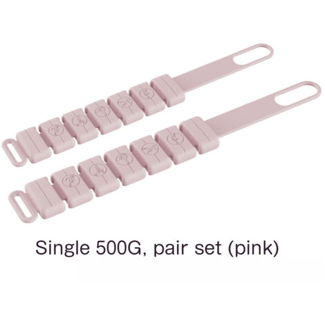 2 Pesas Ajustables para muñeca, Pesas para Tobillo,lastres tobillos 1kg,para Ejercicio, Caminar, Correr, Yoga, aeróbicos, Pilates, Pulsera para soportar Peso, Pulsera de Fitness (1/5)
