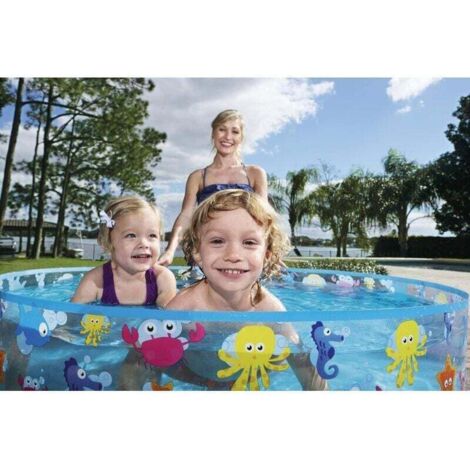Piscina Hinchable PAW PATROL De 100 Cm – Para Bebés Y Niños Desde 10 Meses (Mondo Toys)