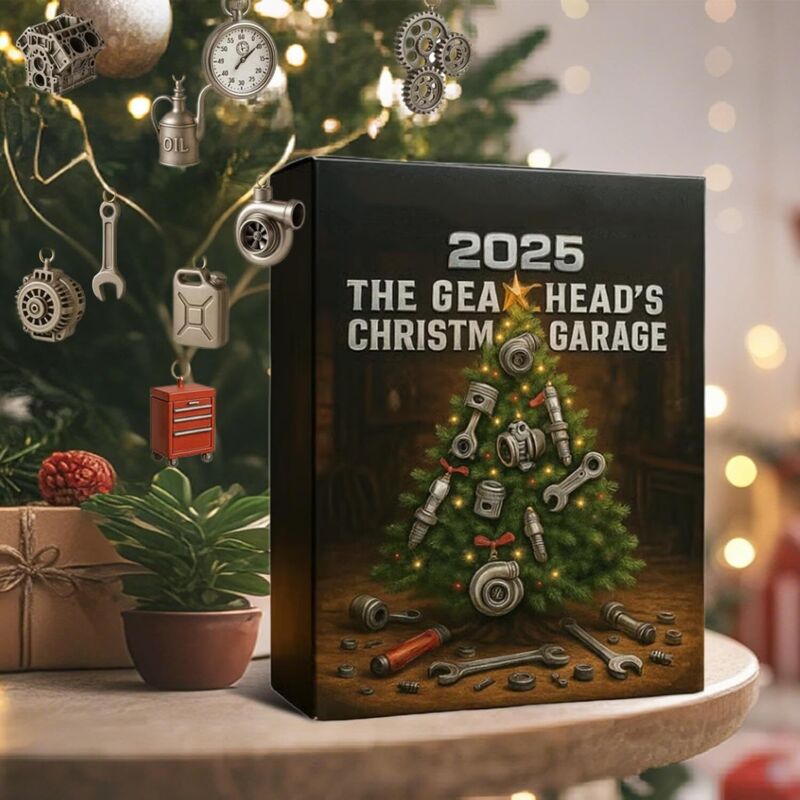 Calendrier De L'Avent 2025 Pour Hommes - Acrylique 2D « The Gearhead's