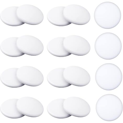 20 butoirs porte protecteurs muraux adhésifs, silicone réutilisables, absorbent chocs, protègent surfaces murales
