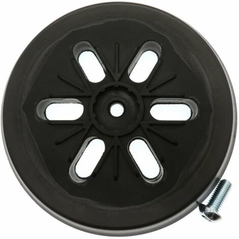 Patin de ponçage pour ponceuse excentrique Bosch GEX 150 AC, PEX 15 AE, GEX 150 Turbo, 150 mm, avec vis