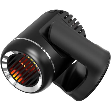 Chauffages de voiture portables, ventilateur de refroidissement pour véhicule, chauffage portable, ventilateur de chauffage portable pour pare-brise de voiture, désembueur ABS