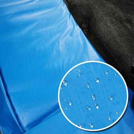 Bâche De Protection Pour Trampoline 305 Cm – Résiste Aux UV, Déchirure Et Intempéries, Avec Sangles élastiques, Pour Ressorts Et Cadre, Bleu